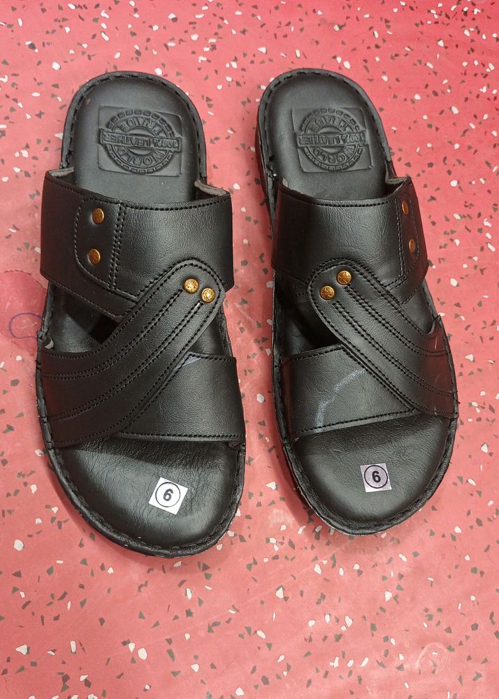 Leather Office Chappal