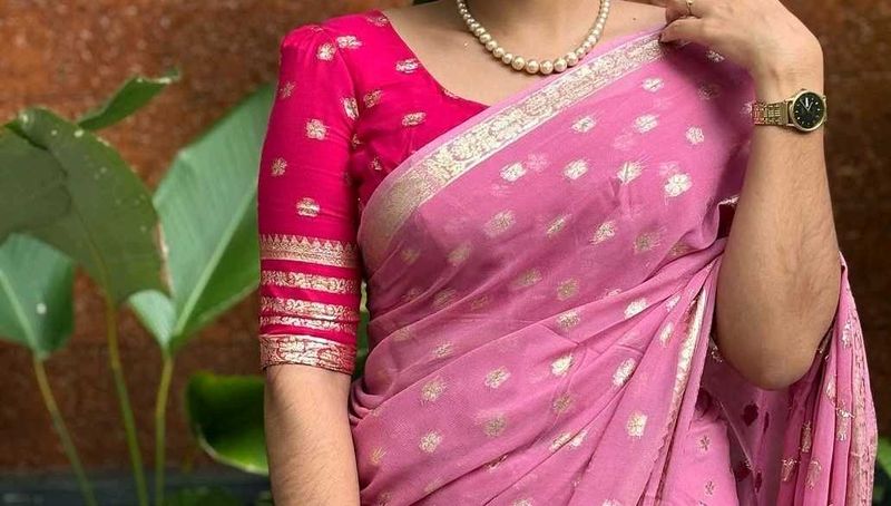 Viscose Georgette Sarees