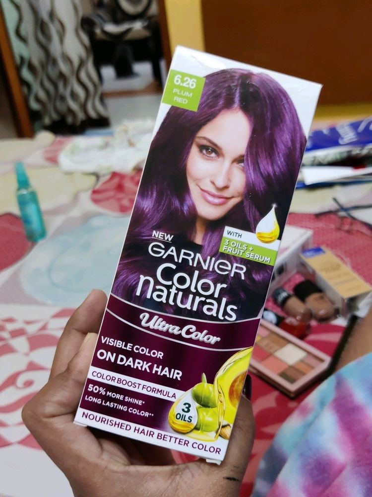 Garnier Plum Red, No bleachhhh