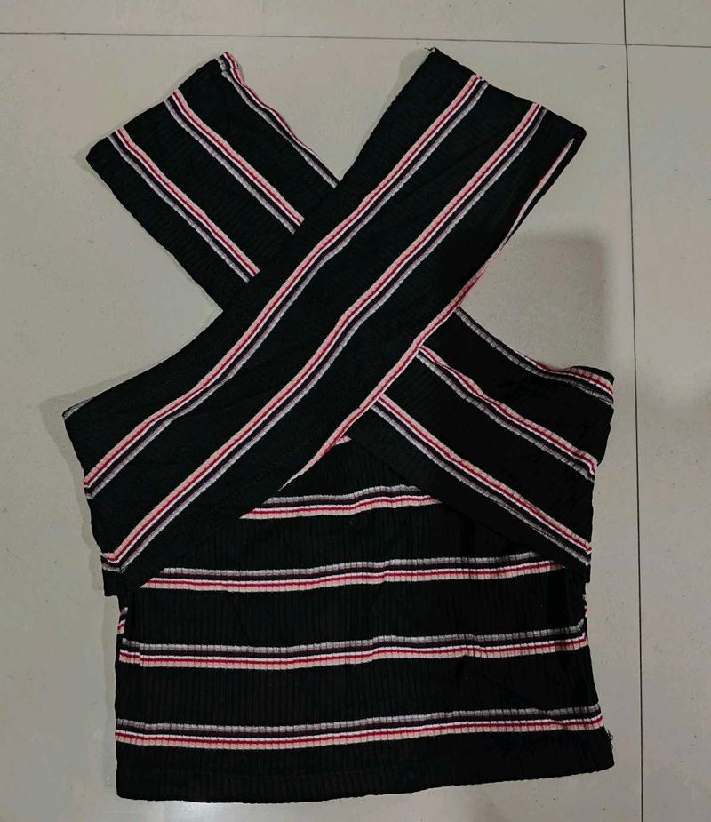 Criss Cross Crop Top