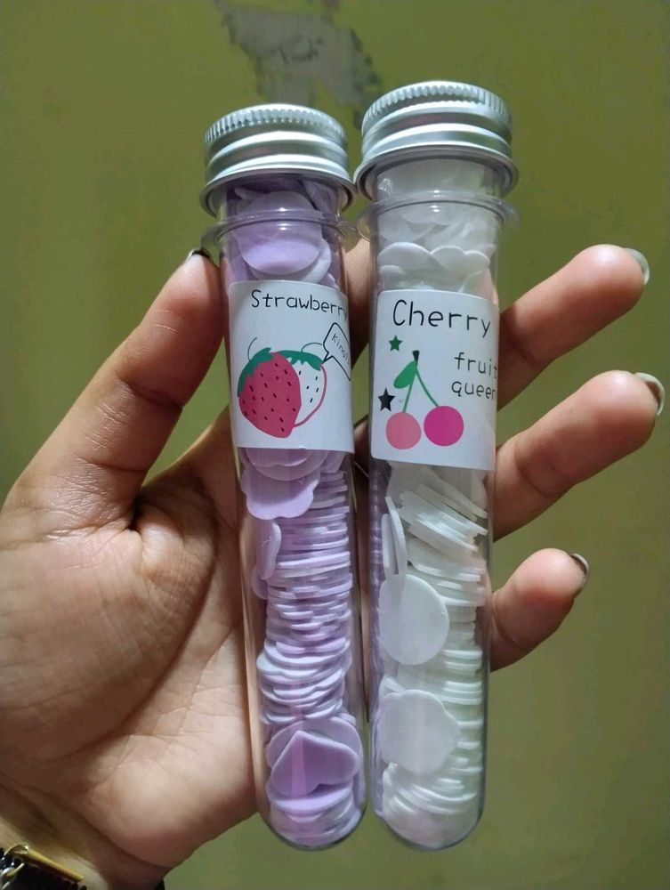 Cute Strawberry &amp; Cherry Soap Petals