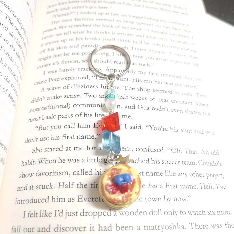 Pancake Charm Keychain 🥞🫐🍓