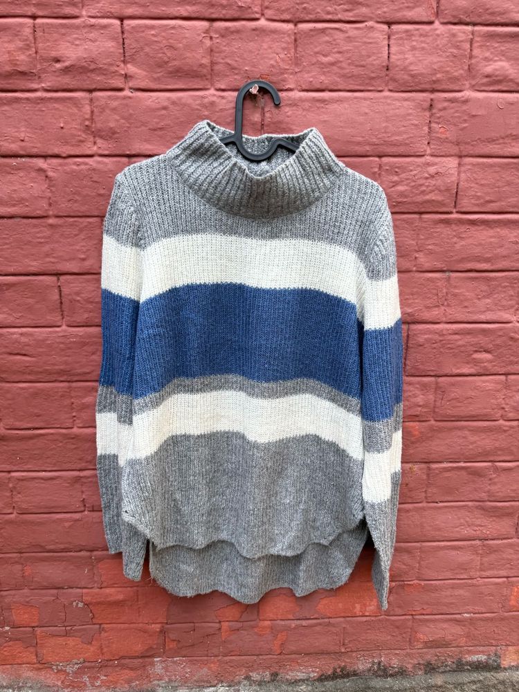 Striped Knit Sweater