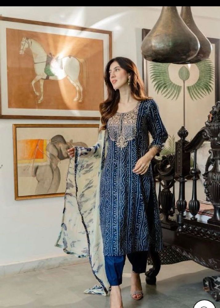 Elegant Printed Suit