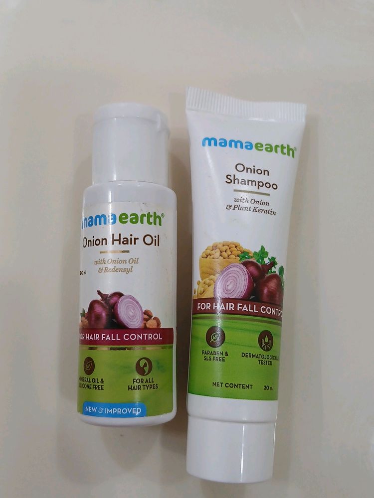 Combo Onion Hair Oil And Shampoo