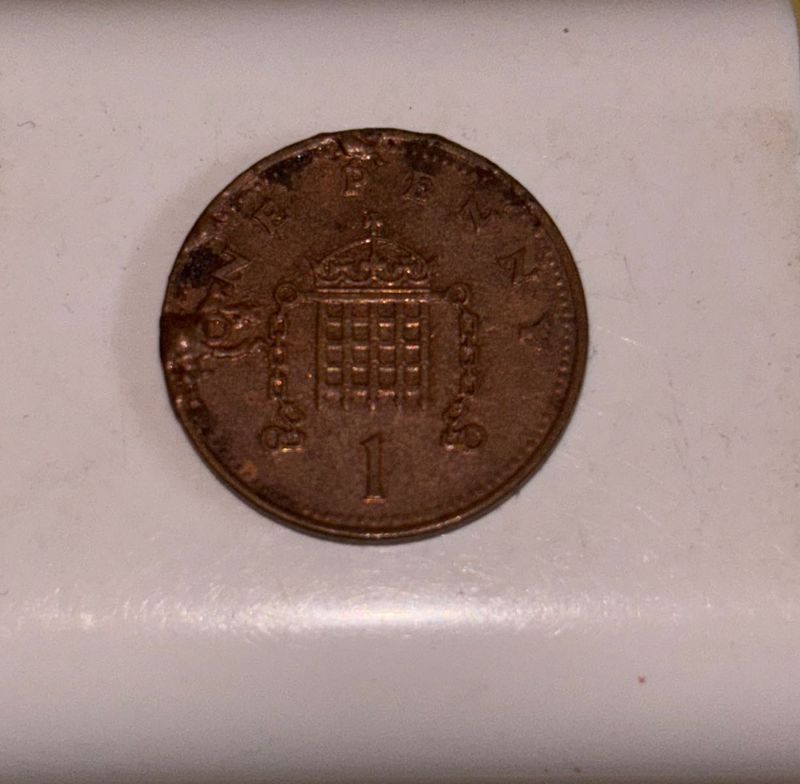 Vintage One Penny Coin
