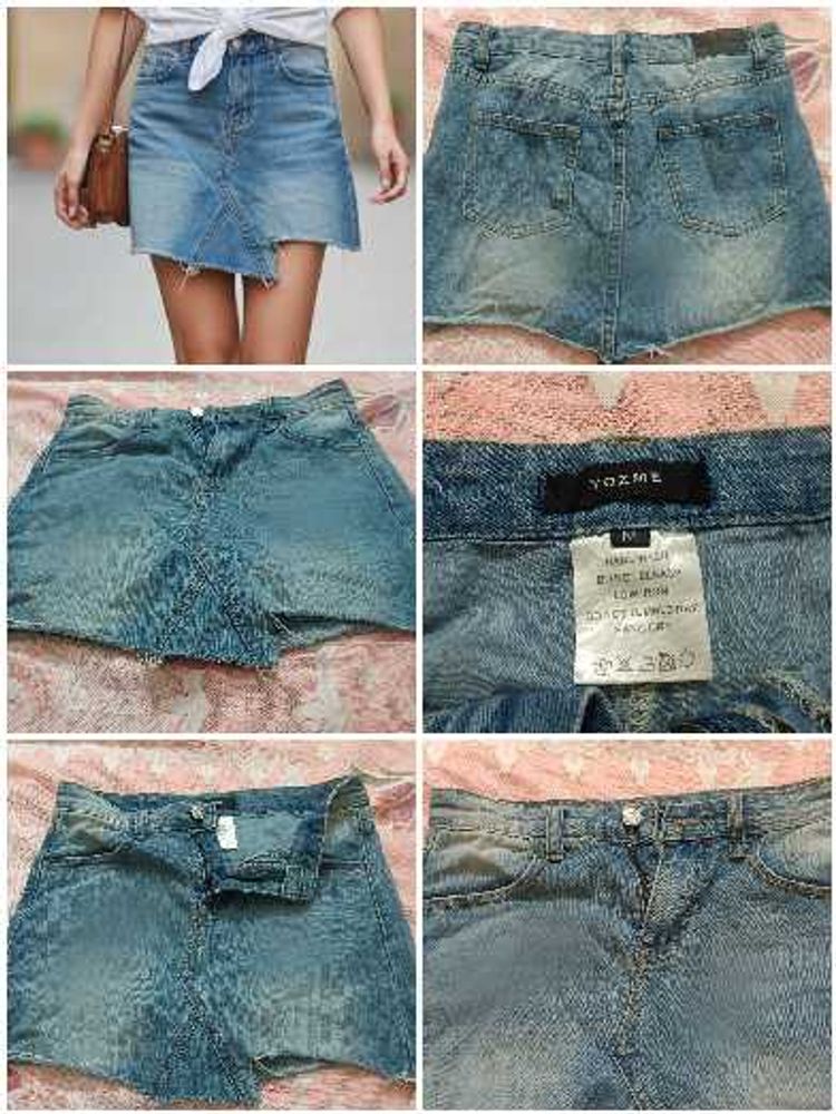 Denim Mini Skirt