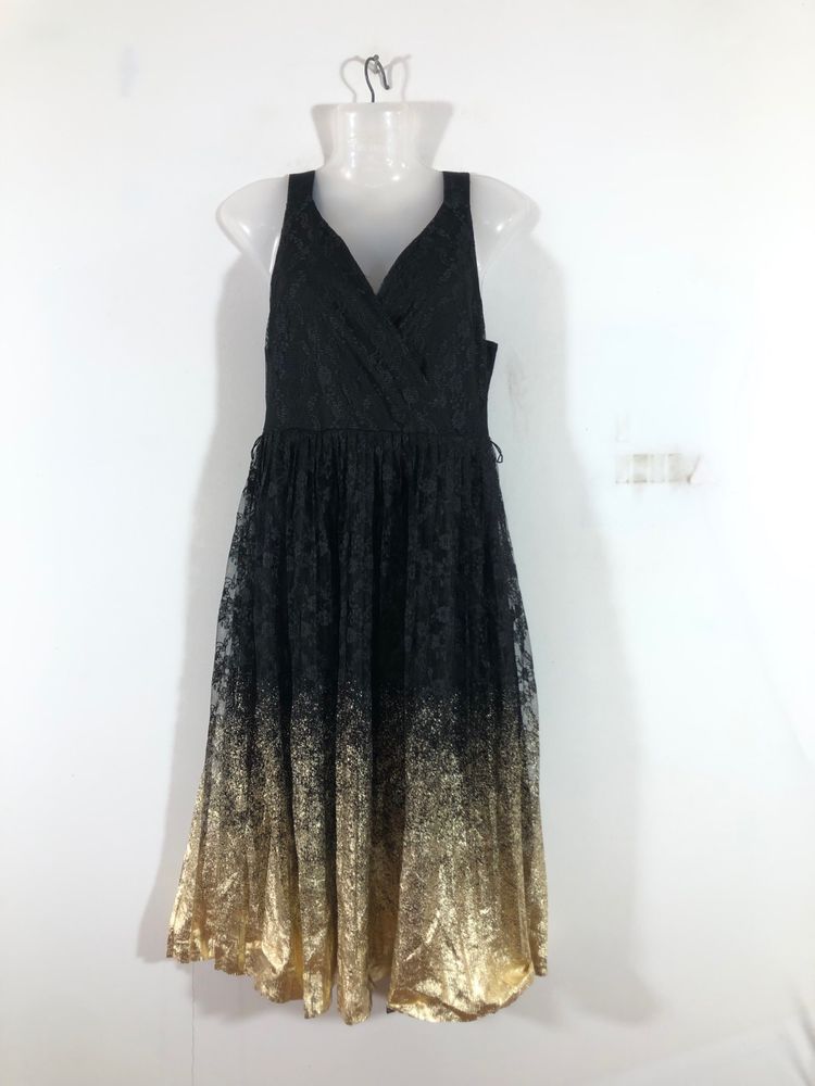 Black&amp;Gold Casual Dress(Women’s)