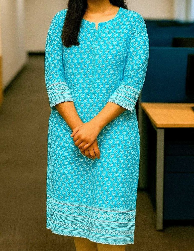 Unused Chikankari Kuri Upto XXL ALLOVER EMBROIDER