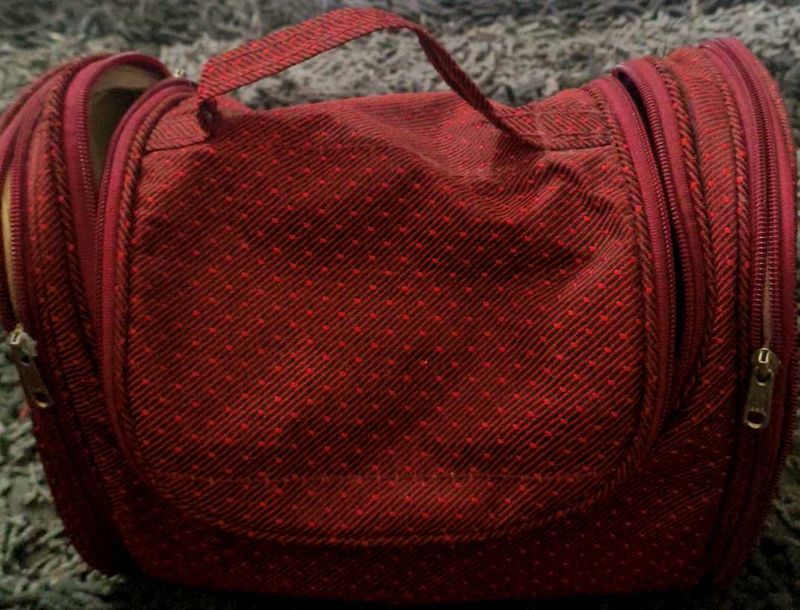Red Travel Pouch