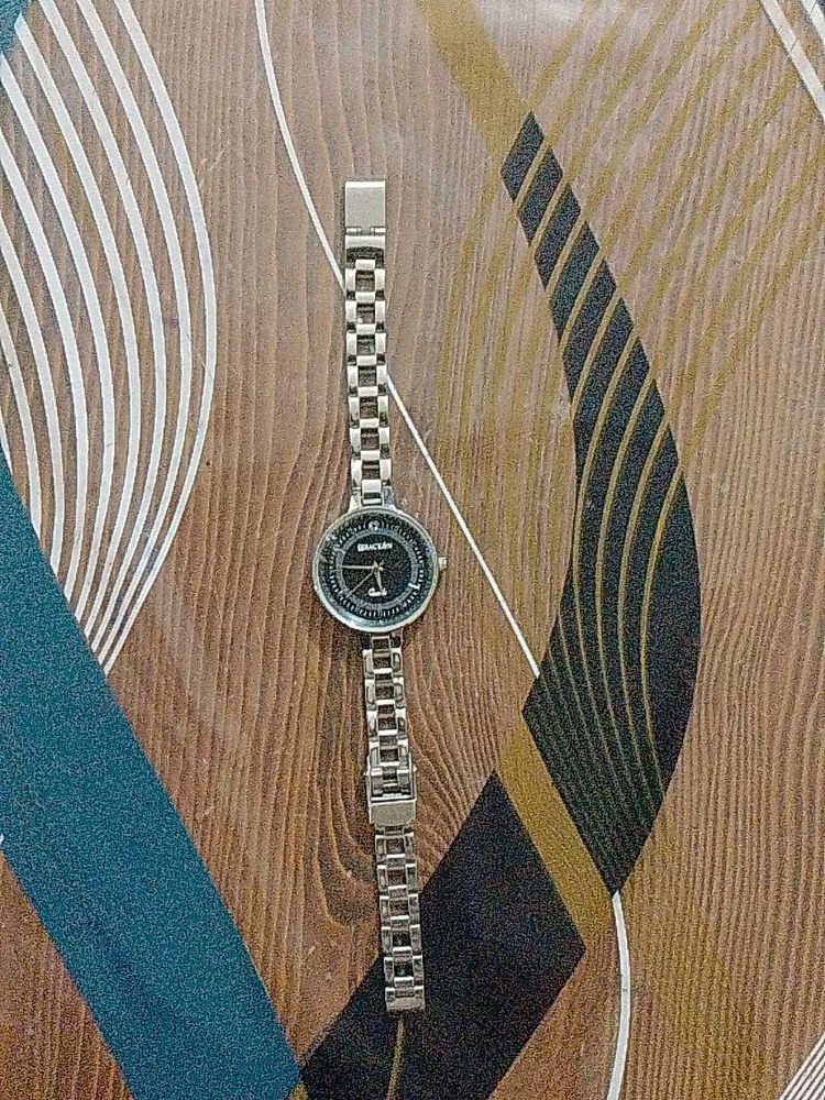Silver Tone Ladies Watch