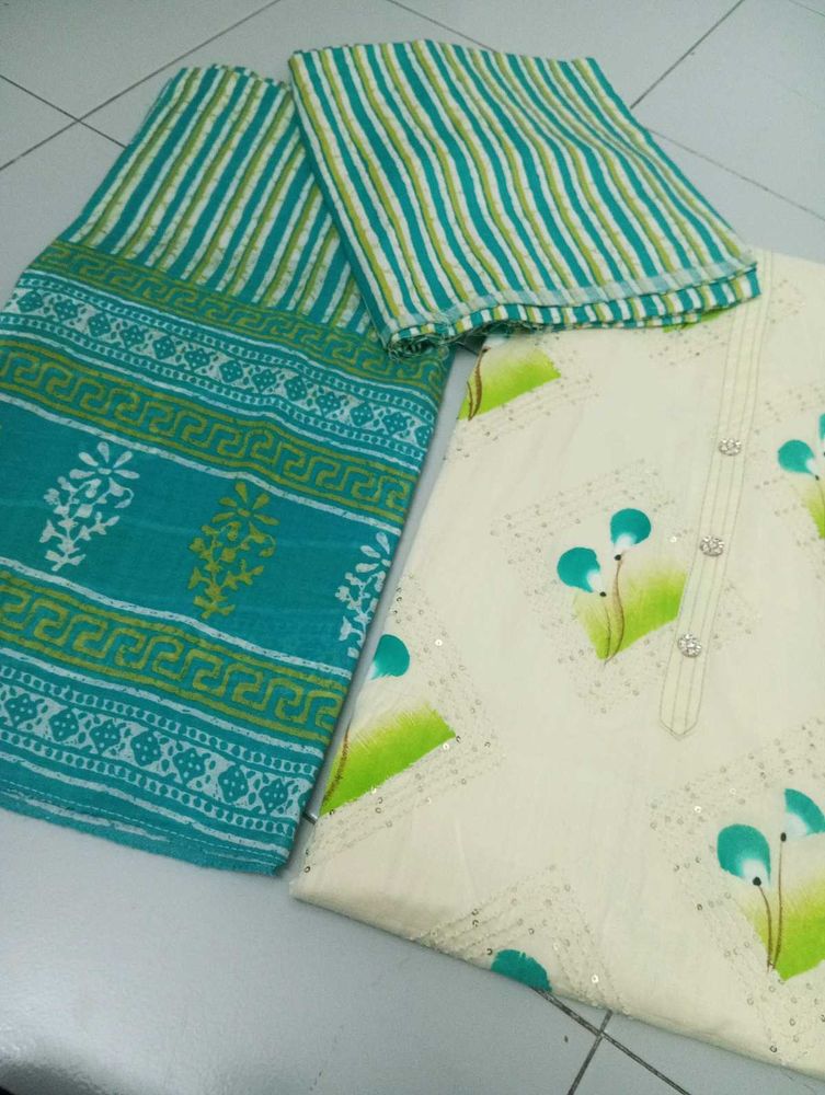 Pure Cotton Dress Material