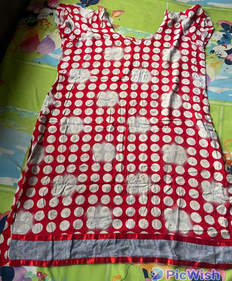 Beautiful Red Kurti