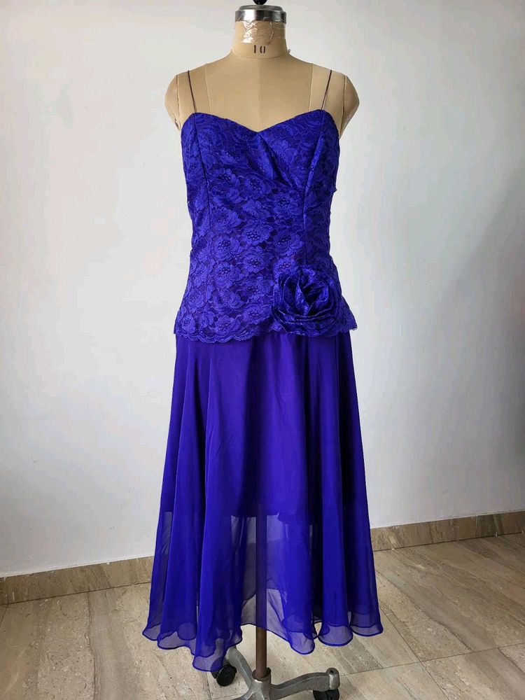 Purple Lace Dress