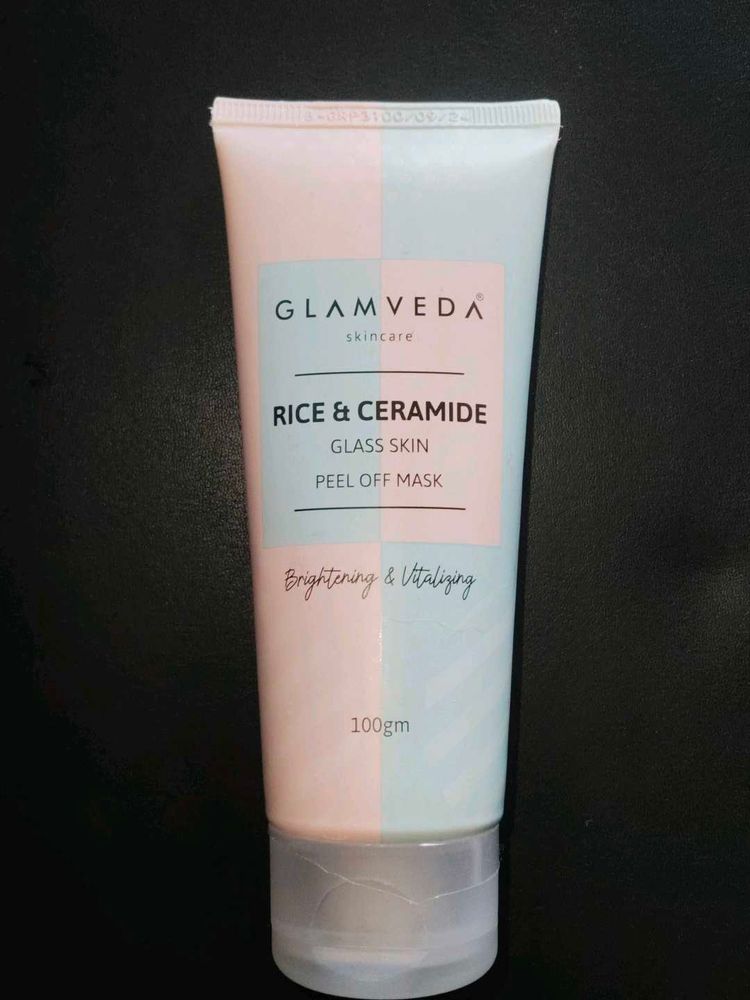 Glam Veda Rice And Ceramide Peel Off Mask