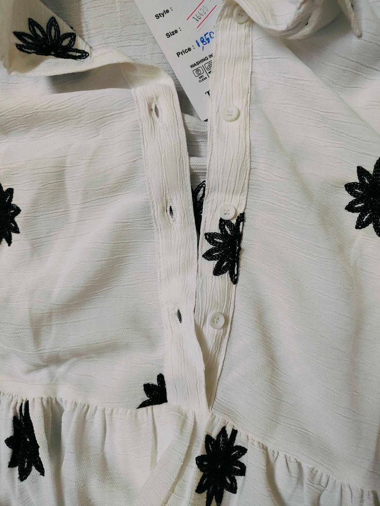 White Kurti
