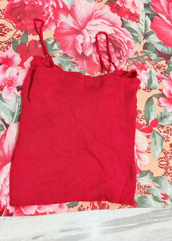 Red Cami Top