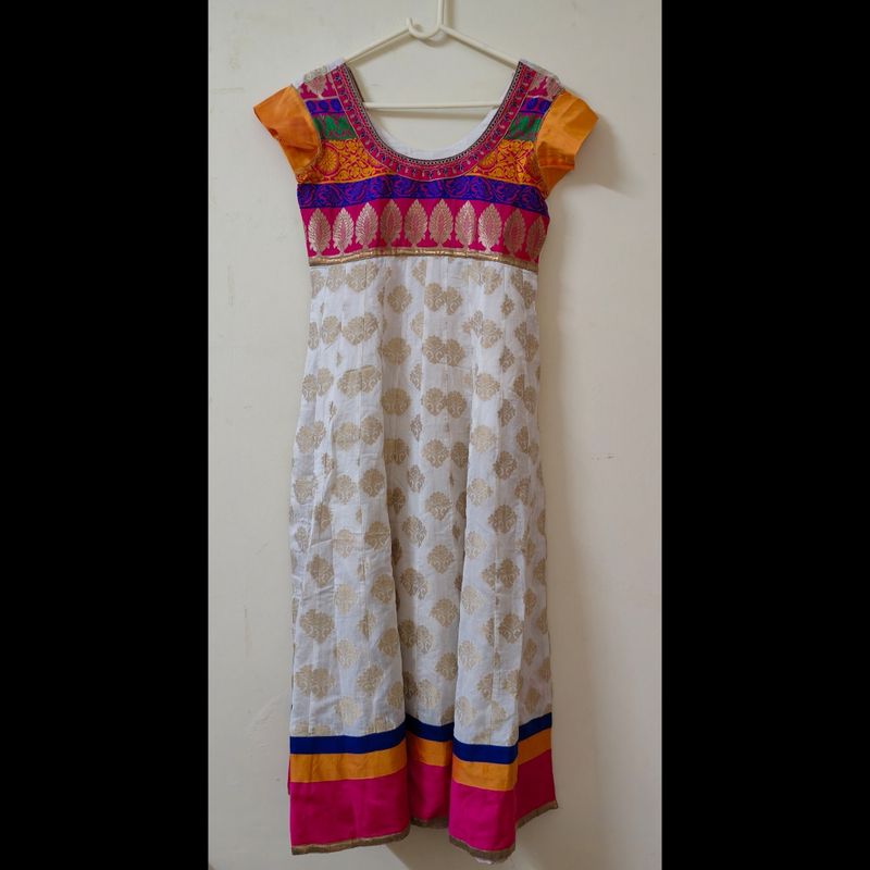 Traditional Anarkali Suit With Pant