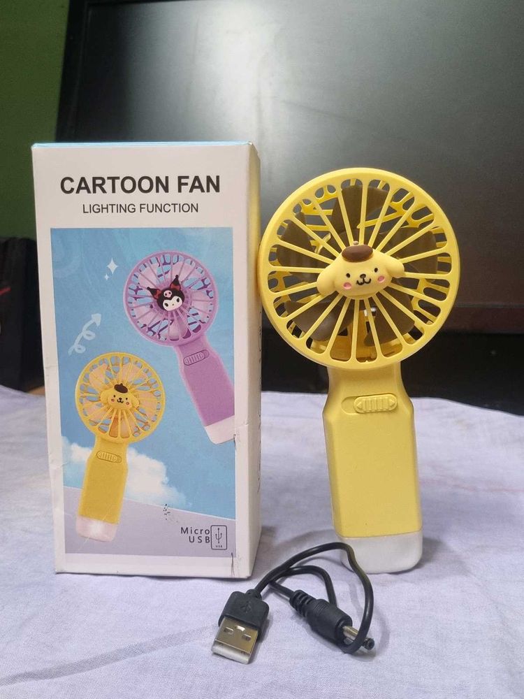 Cartoon Handheld Fan