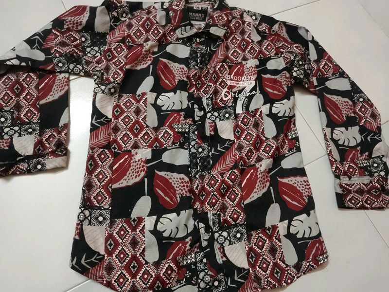 Printed Shirt For Party Wear