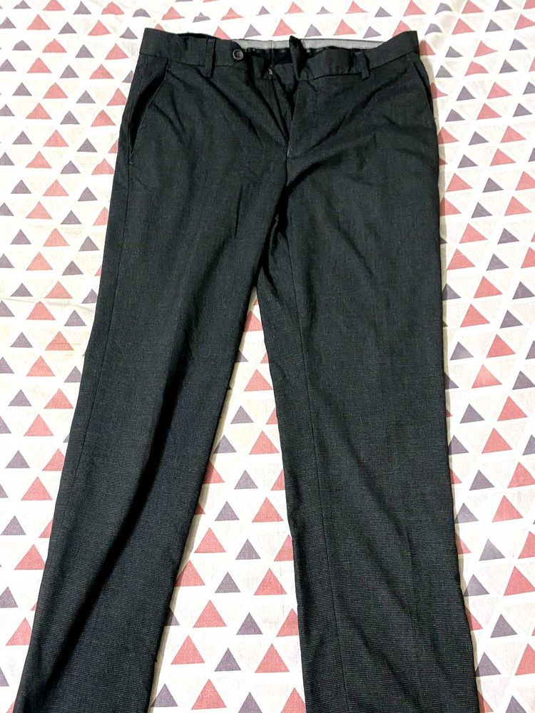 Men&#39;s Grey Formal Trousers