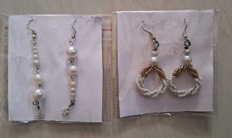 Minimal Earrings, Combo Of 2