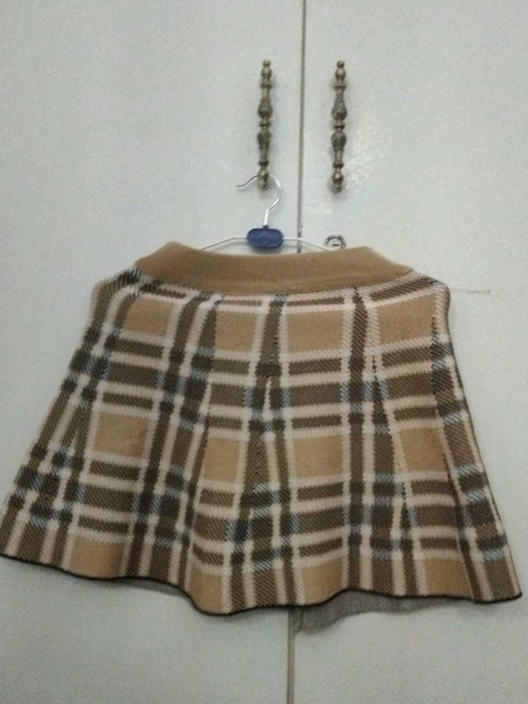 Plaid Mini Skirt