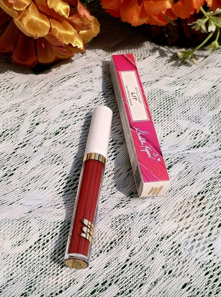 MyGlamm LIT Liquid Matte Lipstick - Daterview 🆕