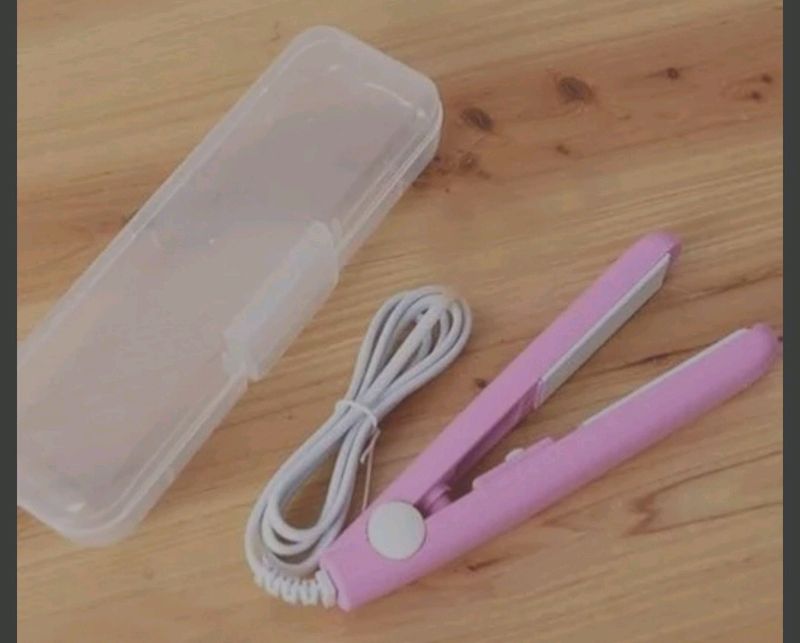 Pink Mini Hair Straightener