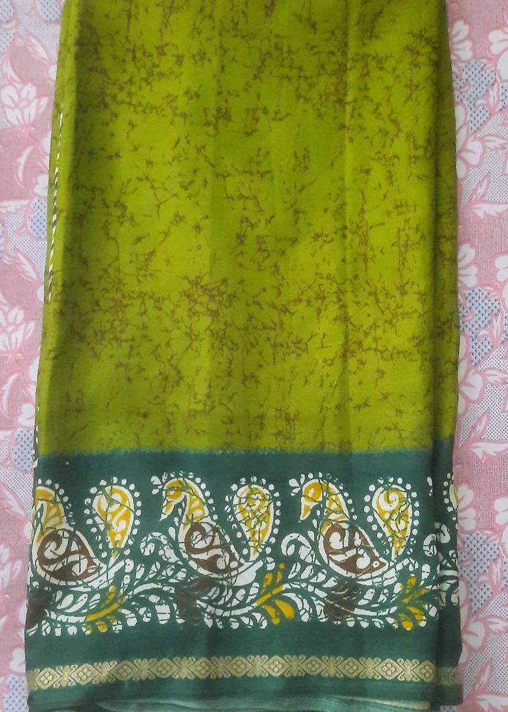 Semi crepe sarees