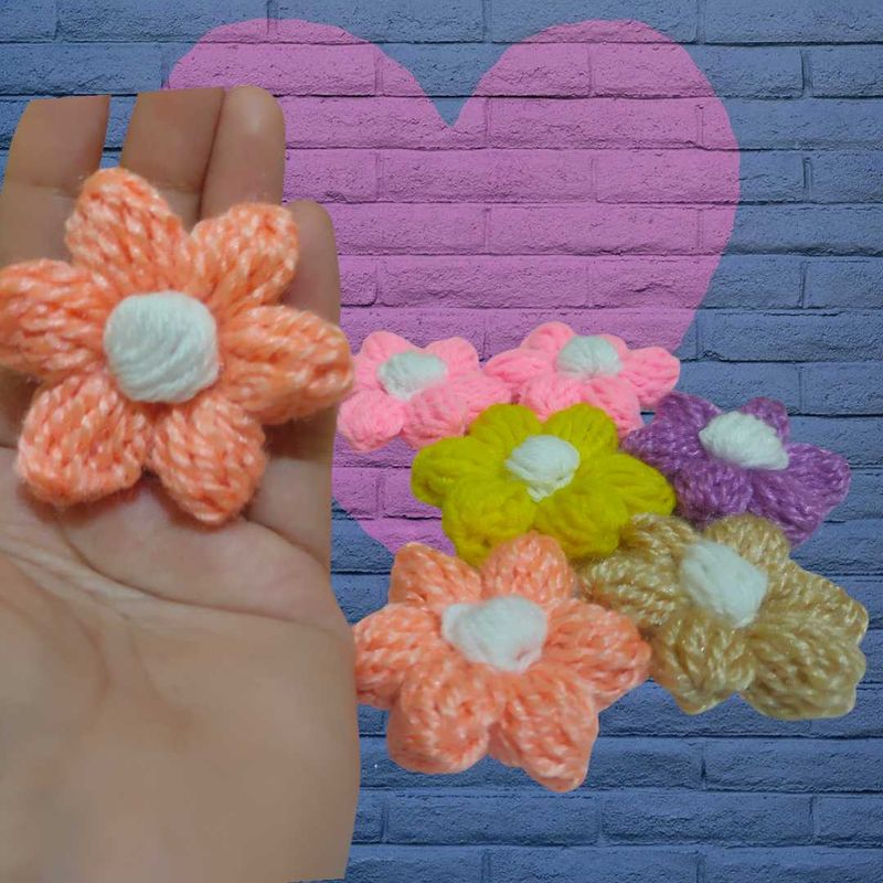 Crochet Flower Embellishments