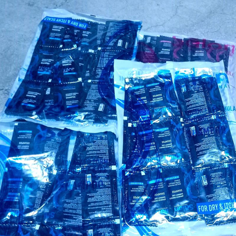 Salon Dandruff &amp; Silk &amp; Shine Shampoo