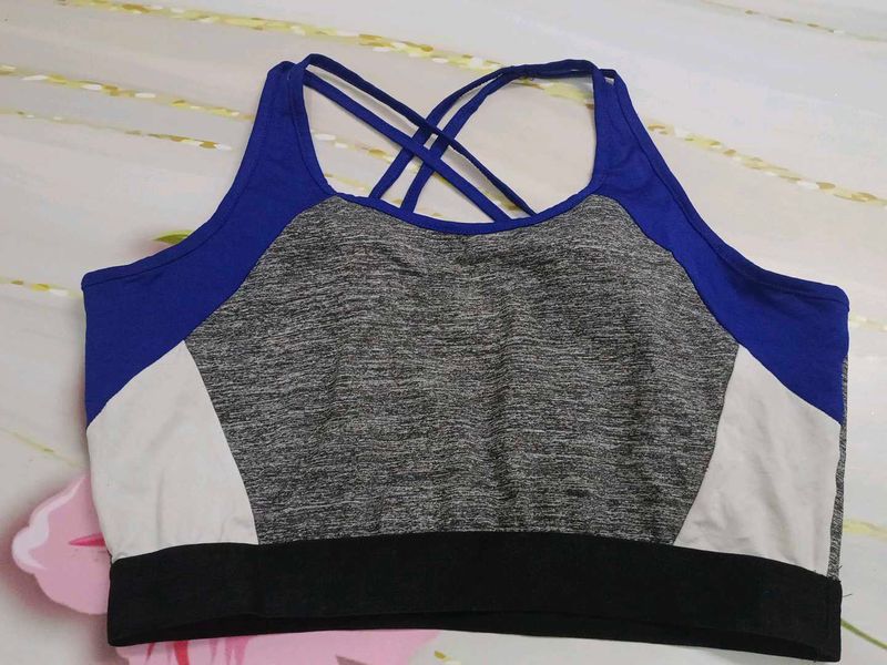 (1100)Colorful Sports Bra