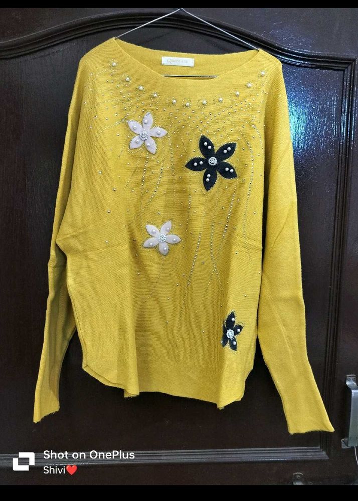 New Yellow Sweatshirt