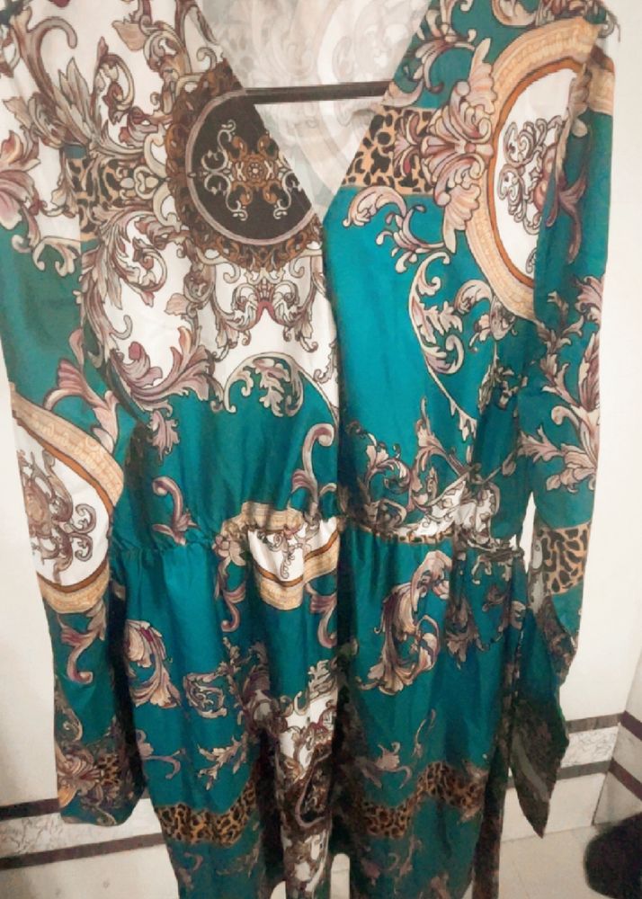 Urbanic Korean Versace print Dress