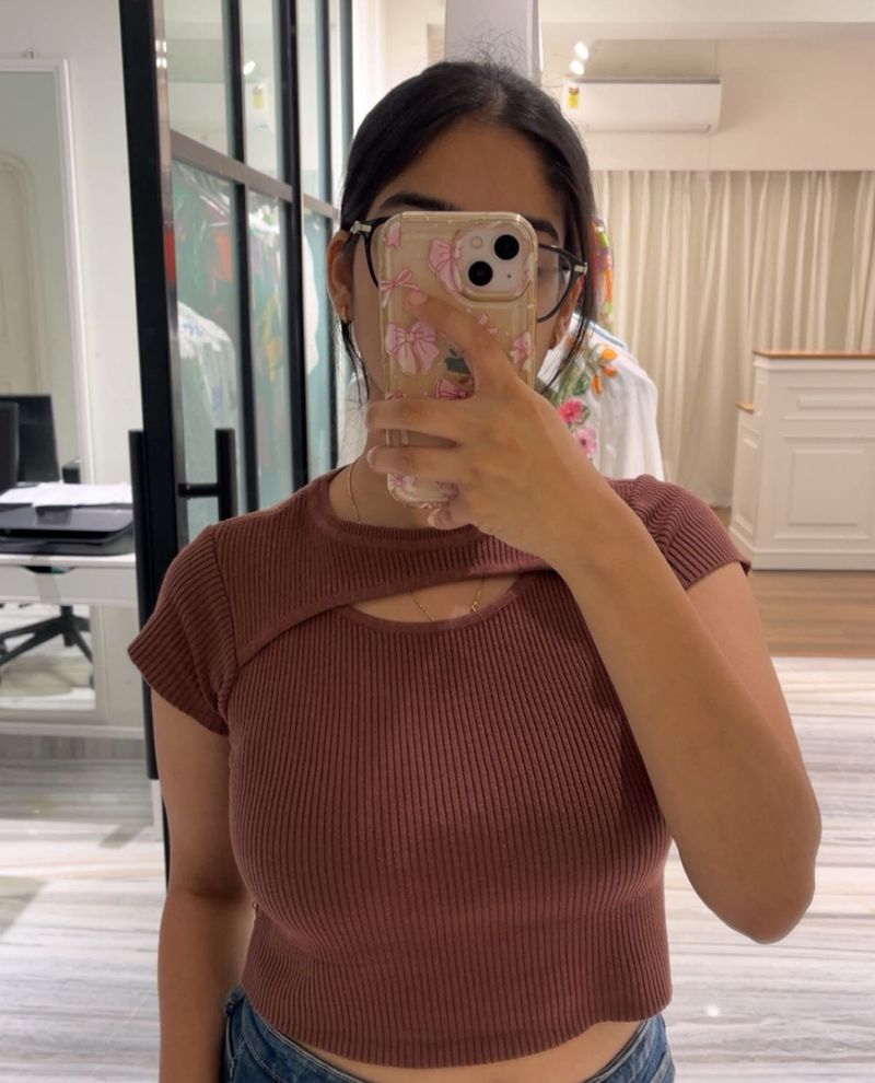 Ribbed Crop TOP
