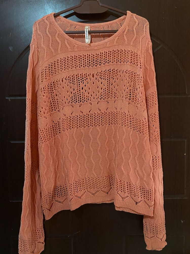 Net pullover