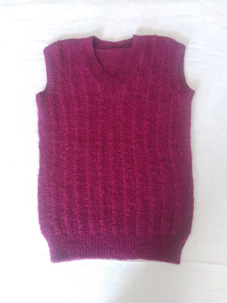 Hand Woven Sweater (Purple 🟣)
