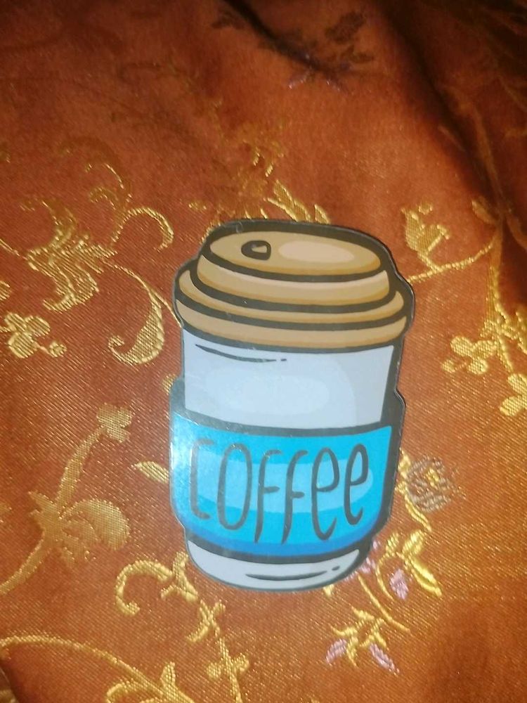 Coffee Cup Sticker