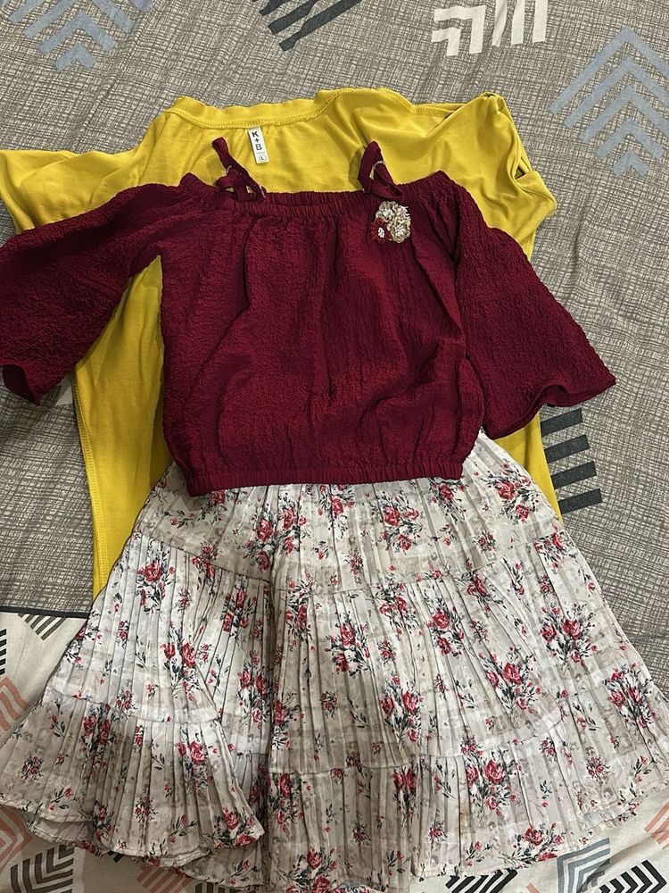 Baby Girl Skirt Or Tsirt