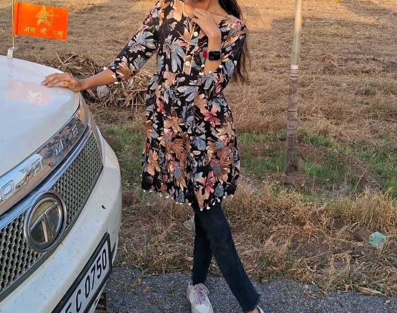 Floral Print Tunic Dress