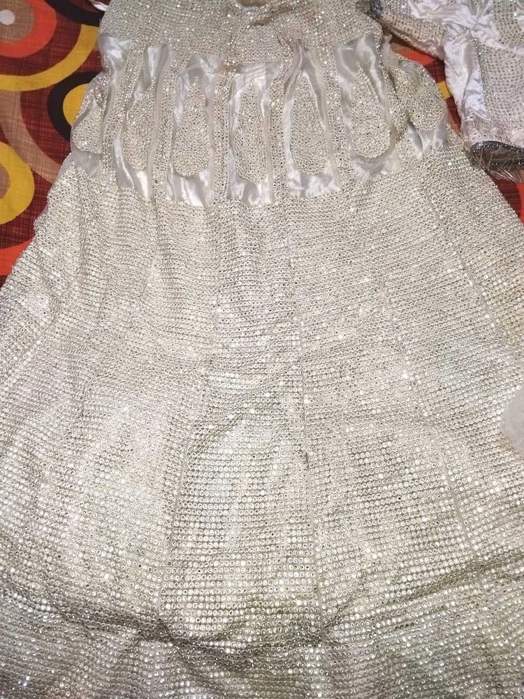 Elegant Diamond Work Lehenga Choli