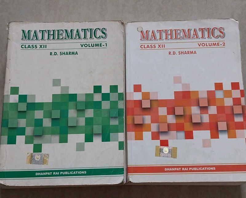 📚Mathematics Class 12 R.D. Sharma Vol 1&amp;2