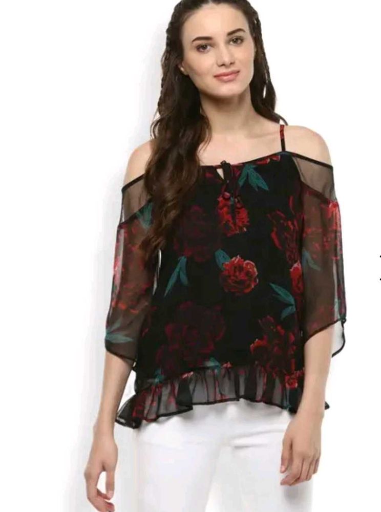 Floral Off-Shoulder Top