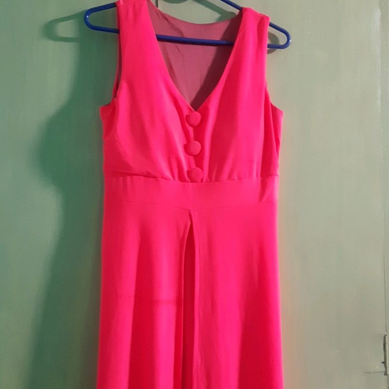 neon pink cape