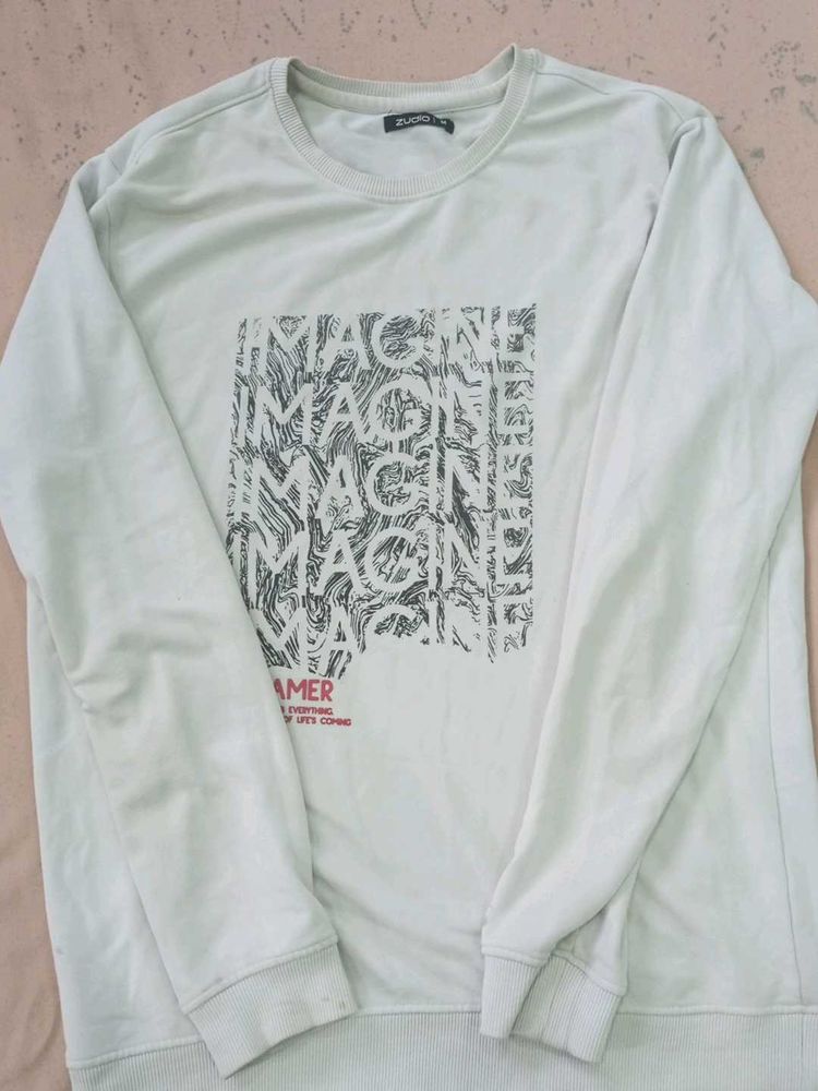 ZURO Graphic Print Sweatshirt