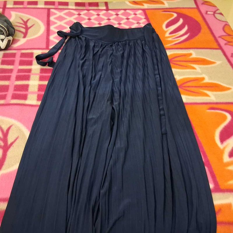 Stylish Navy Palazzo Pants