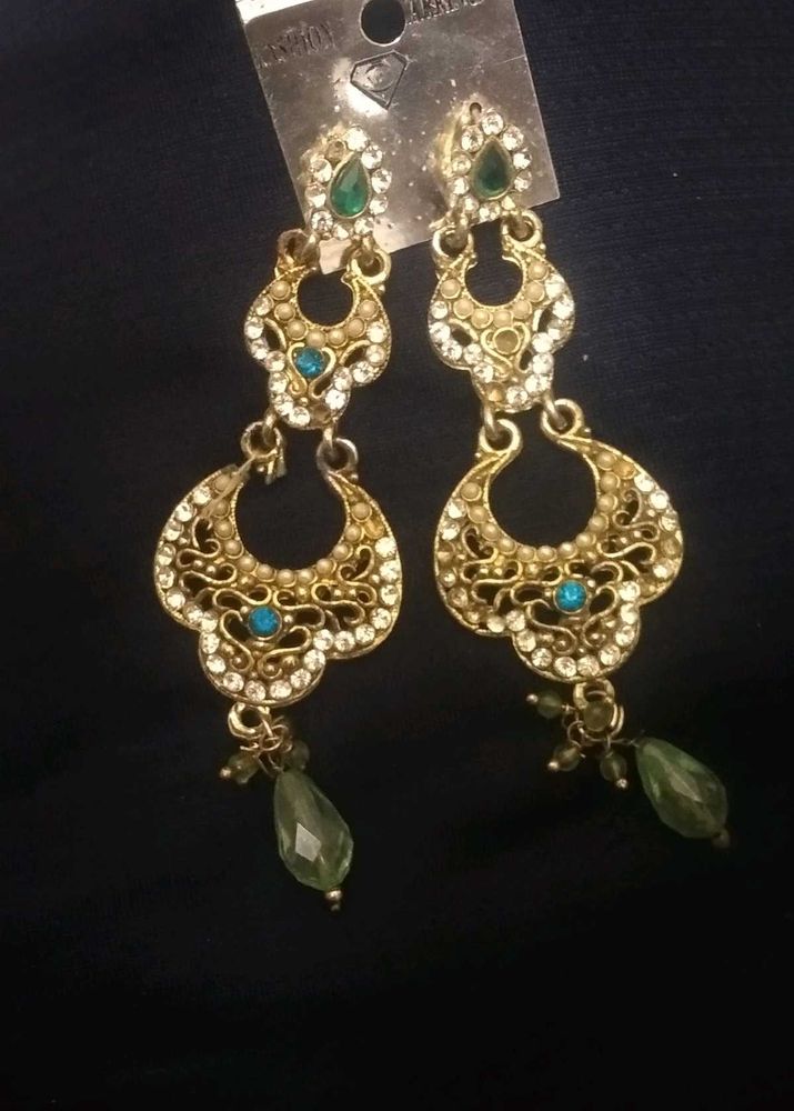 Long Party Wear Earrings