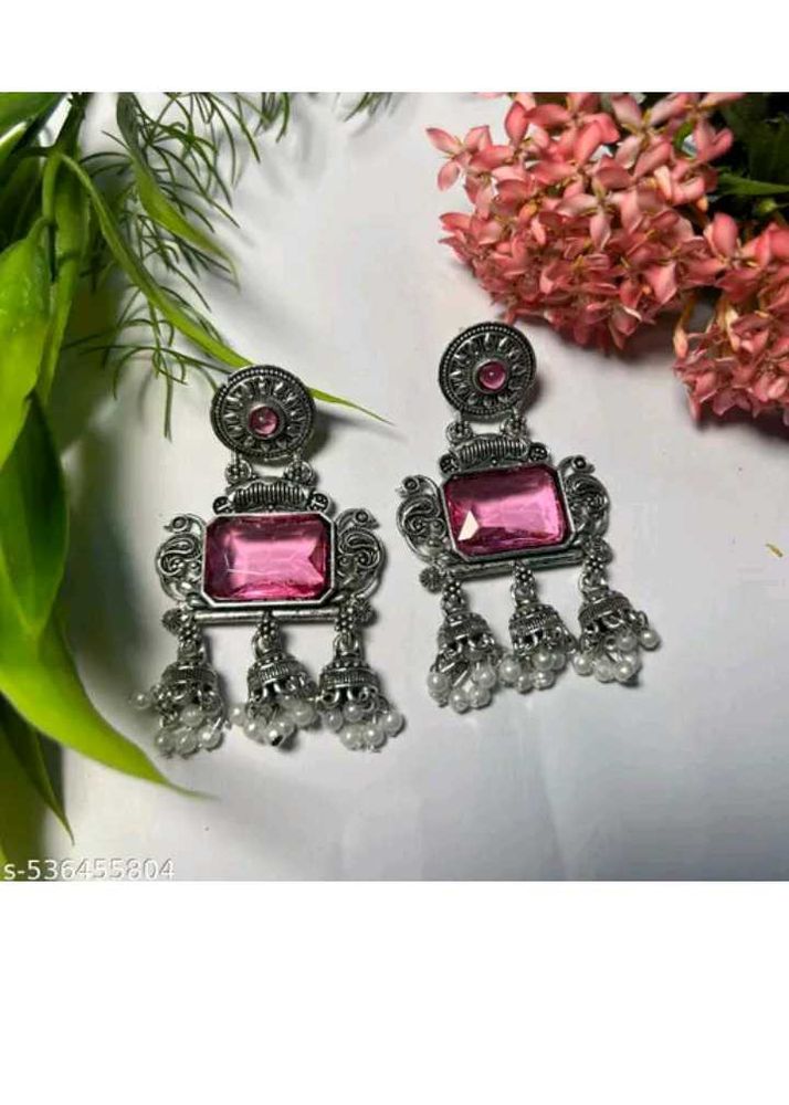 Combo Silver Jhumka Earrings