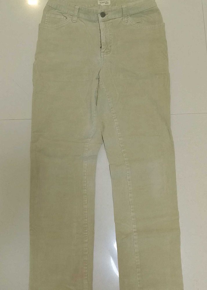 Beige corduroy Pants